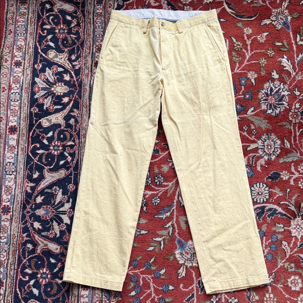 Polo Ralph Lauren Men's Yellow Pants 32/30